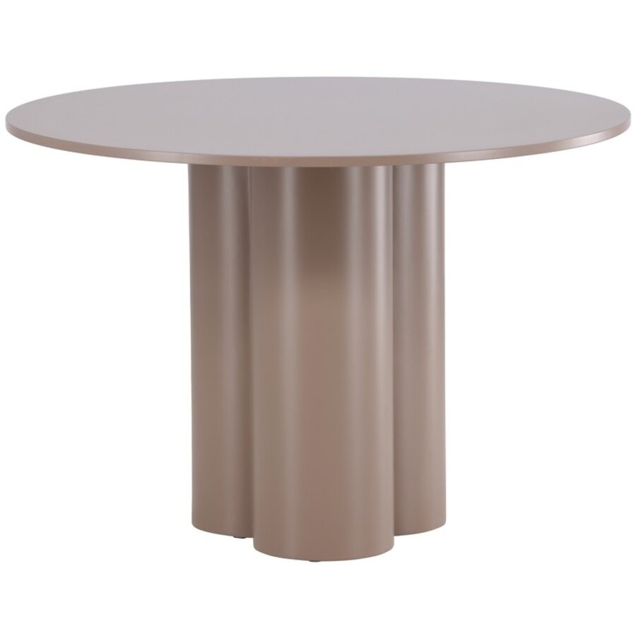 Olivia Donkerbruin Eettafel Rond Ø110 cm