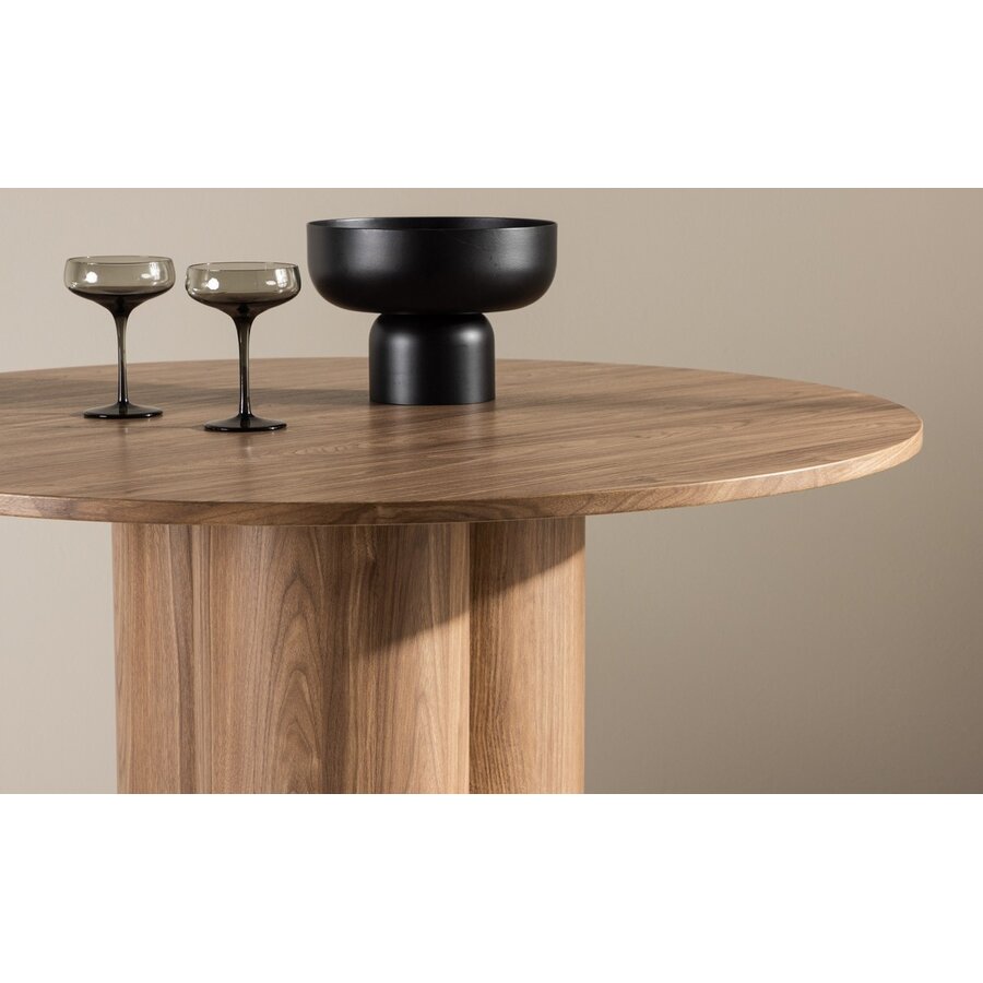 Olivia Bruin Eettafel Rond Ø110 cm