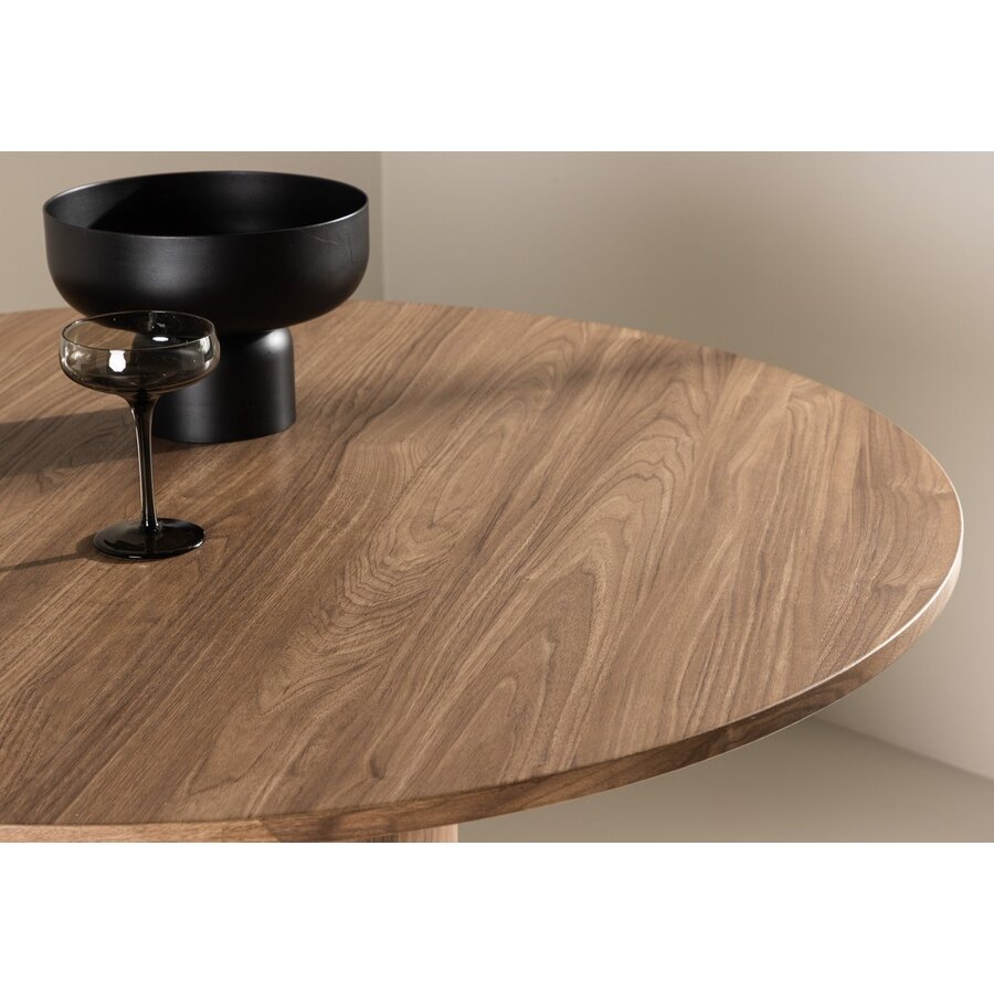 Olivia Bruin Eettafel Rond Ø110 cm
