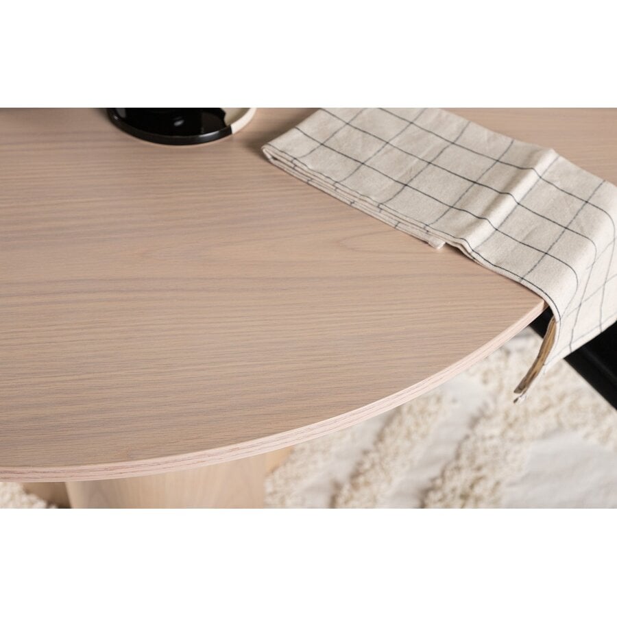 Olivia Blank Eiken Eettafel Rond Ø110 cm Olivia Blank Eiken Eettafel Rond Ø110 cm
