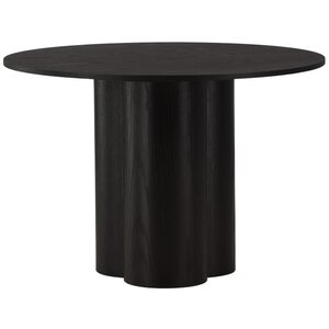 Hjem interiors Olivia Zwart Eettafel Rond Ø110 cm