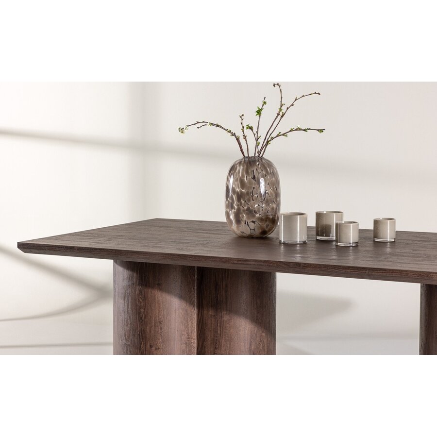 Olivia Mocha Eettafel Rechthoek 210 cm Olivia Mocha Eettafel Rechthoek 210 cm