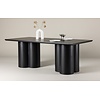 Olivia Zwart Eettafel Rechthoek 210 cm