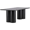 Olivia Zwart Eettafel Rechthoek 210 cm
