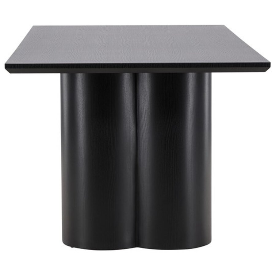 Olivia Zwart Eettafel Rechthoek 210 cm