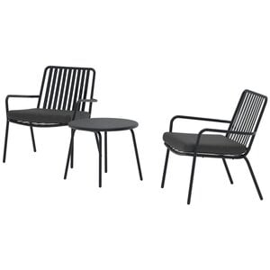 Hjem interiors Mykonos Loungeset Zwart