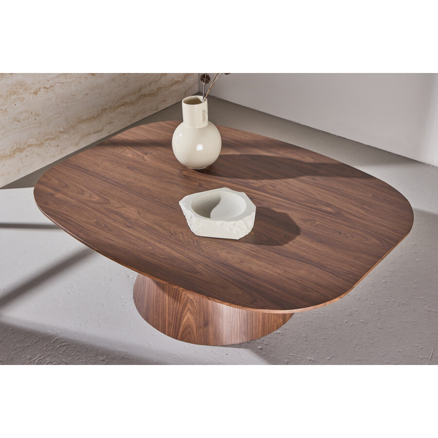 Organische Salontafel Lanzo - Mocha Eiken Decor