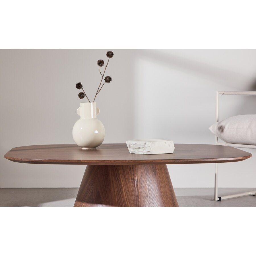 Organische Salontafel Lanzo - Mocha Eiken Decor