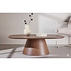 Organische Salontafel Lanzo - Mocha Eiken Decor