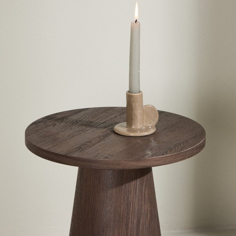 Lanzo Mocha Bijzettafel Rond Ø35 cm