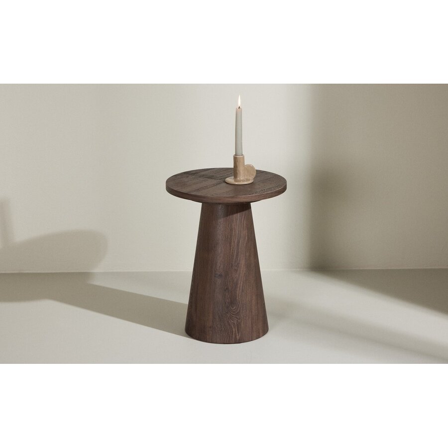 Lanzo Mocha Bijzettafel Rond Ø35 cm