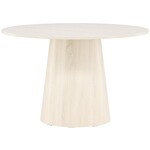 Hjem interiors Lanzo White Wash Eettafel Rond Ø120 cm