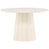 Lanzo White Wash Eettafel Rond Ø120 cm