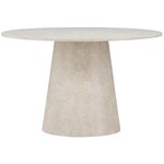 Hjem interiors Lanzo Beige Marmerlook Eettafel Rond Ø120 cm