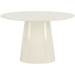 Hjem interiors Lanzo Hoogglans Beige Eettafel Rond Ø120 cm