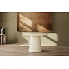 Lanzo Hoogglans Beige Eettafel Rond Ø120 cm