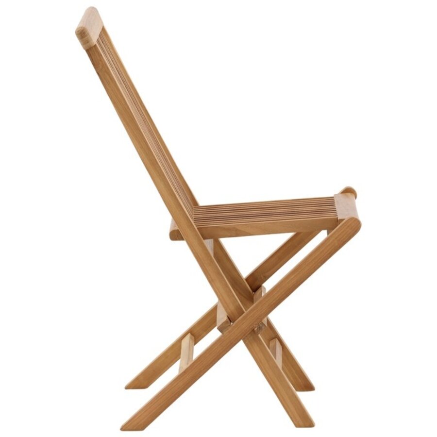 Kenya Teak Tuinstoel Naturel Set van 2