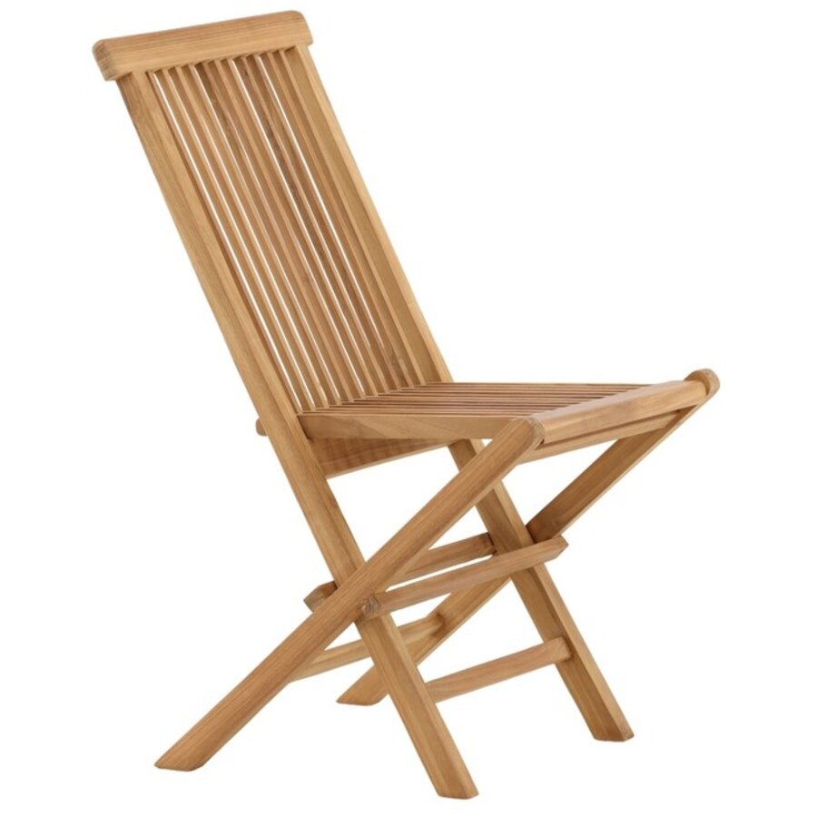 Kenya Teak Tuinstoel Naturel Set van 2