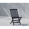 Kenya Teak Tuinstoel Zwart Set van 2