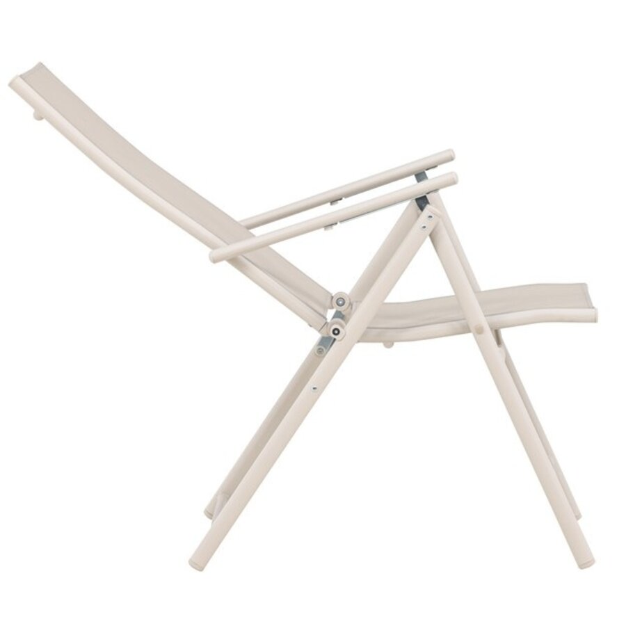 Lavenzo Verstelbare Standenstoel Beige/Textyleen