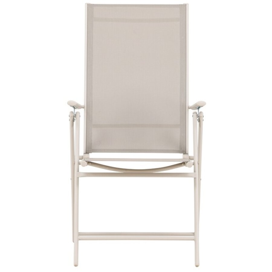 Lavenzo Verstelbare Standenstoel Beige/Textyleen