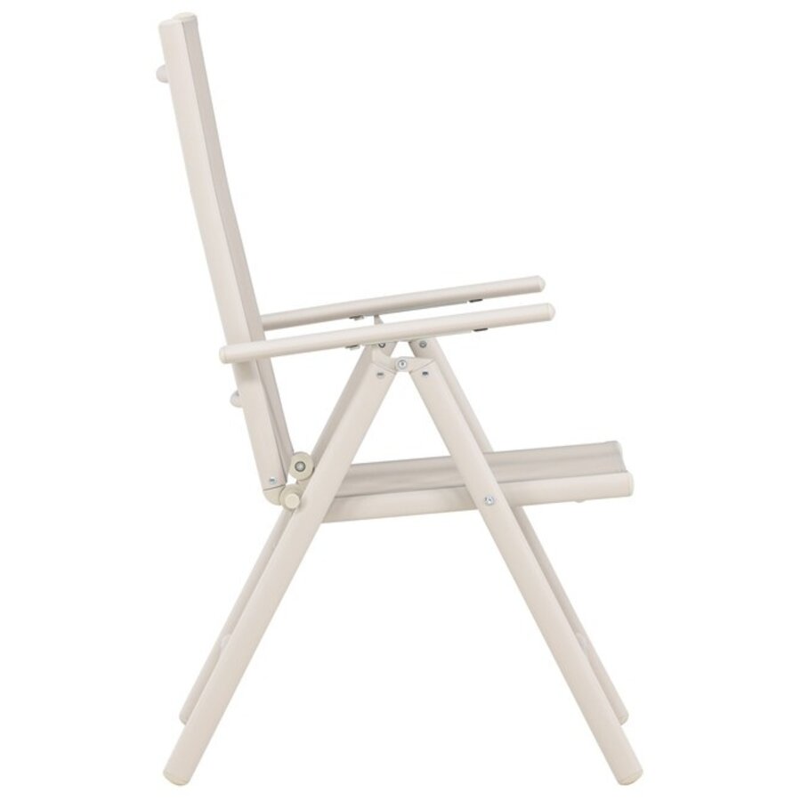 Break Verstelbare Tuinstoel Beige/Textyleen