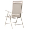 Break Verstelbare Tuinstoel Beige/Textyleen