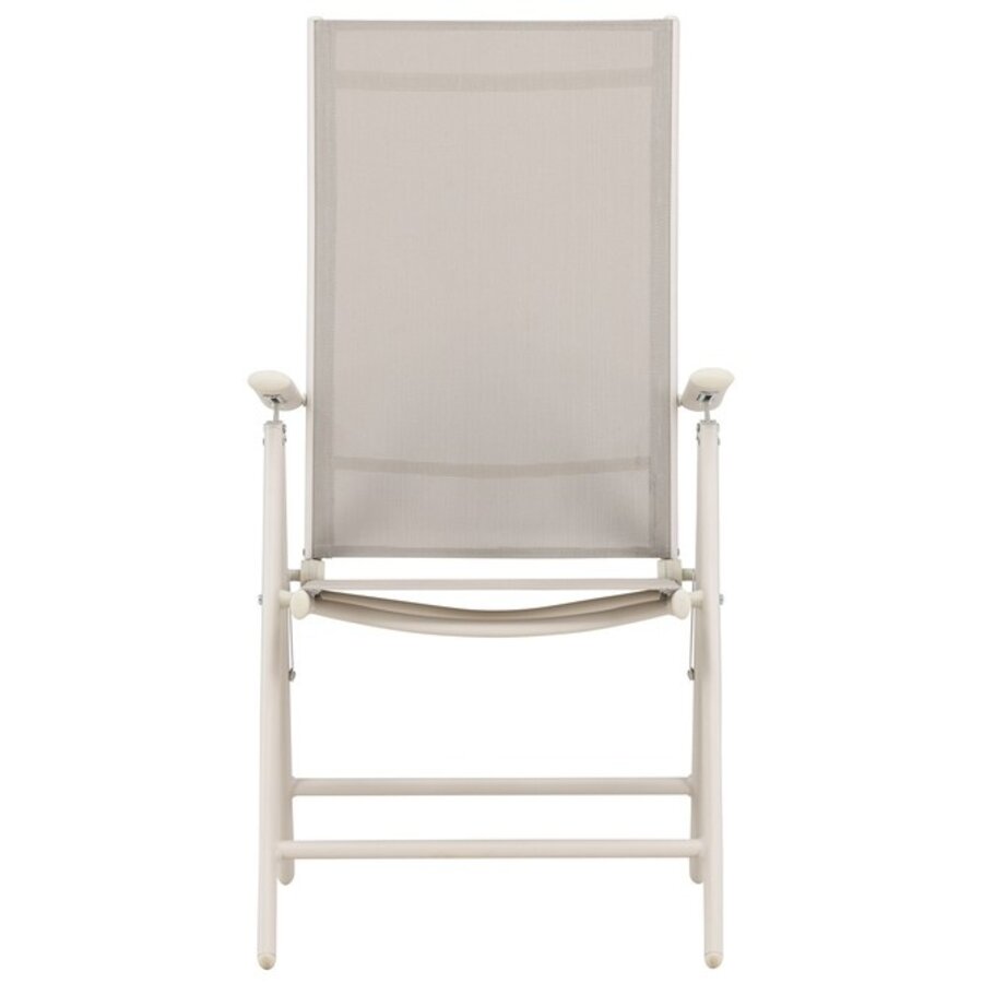 Break Verstelbare Tuinstoel Beige/Textyleen