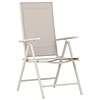 Break Verstelbare Tuinstoel Beige/Textyleen