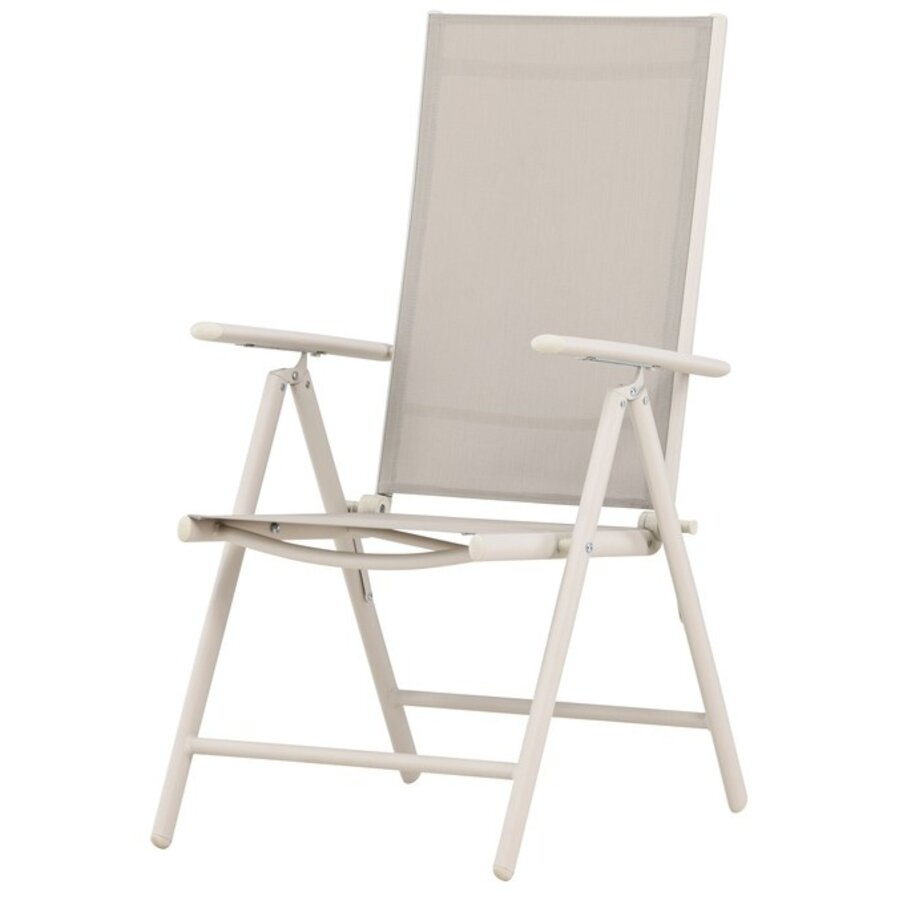 Break Verstelbare Tuinstoel Beige/Textyleen