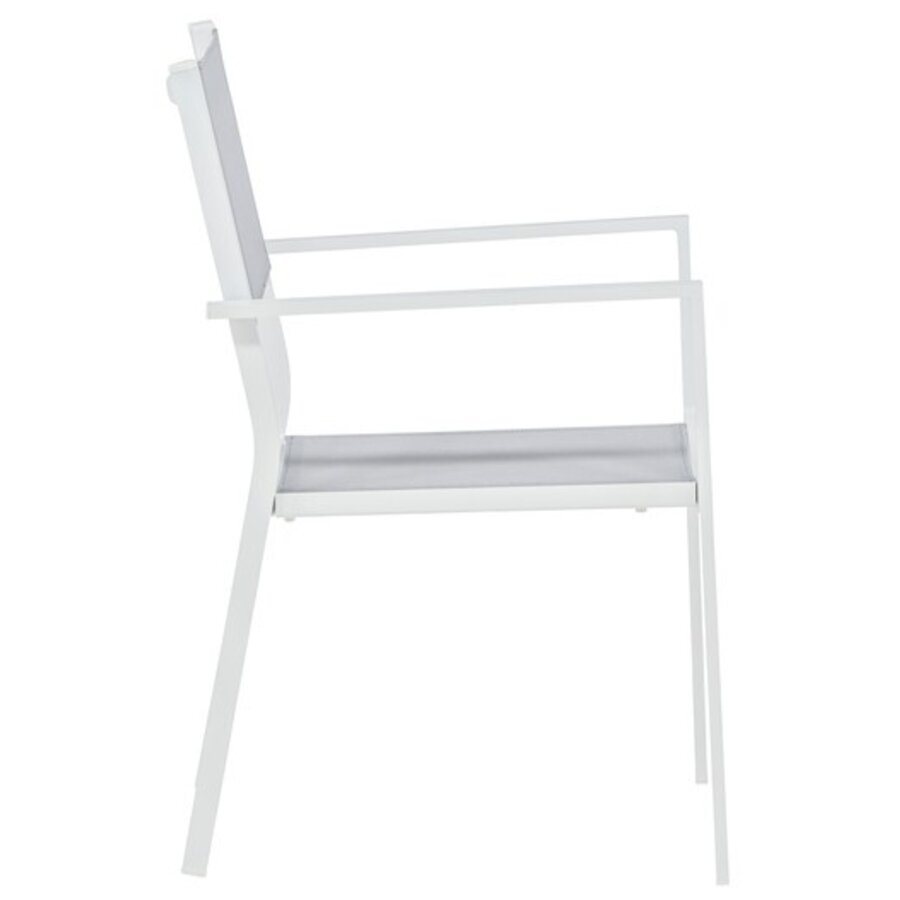 Copacabana Tuinstoel Grijs/Textyleen