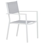 Hjem interiors Copacabana Tuinstoel Grijs/Textyleen