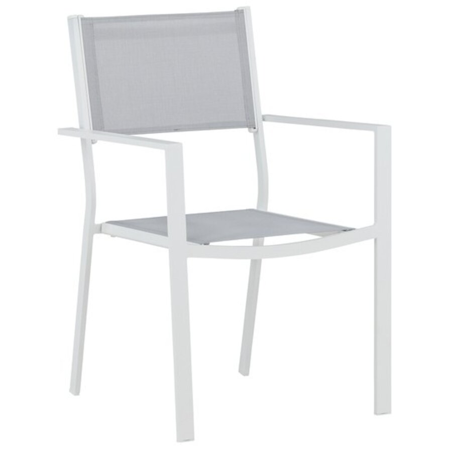 Copacabana Tuinstoel Grijs/Textyleen