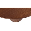 Bianca Walnoot Eettafel Rond Ø110 cm