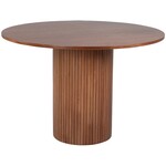 Hjem interiors Bianca Walnoot Eettafel Rond Ø110 cm
