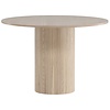 Bianca Blank Eiken Eettafel Rond Ø110 cm