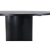 Bianca Zwart Eiken Eettafel Rond Ø110 cm