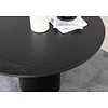 Bianca Zwart Eiken Eettafel Rond Ø110 cm