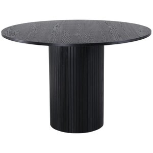 Hjem interiors Bianca Zwart Eiken Eettafel Rond Ø110 cm