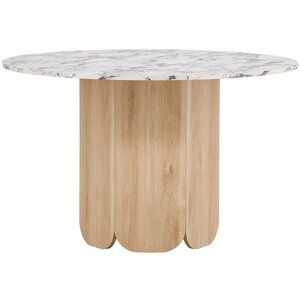 Hjem interiors Tekla Grijs Marmer Eettafel Rond Ø120 cm