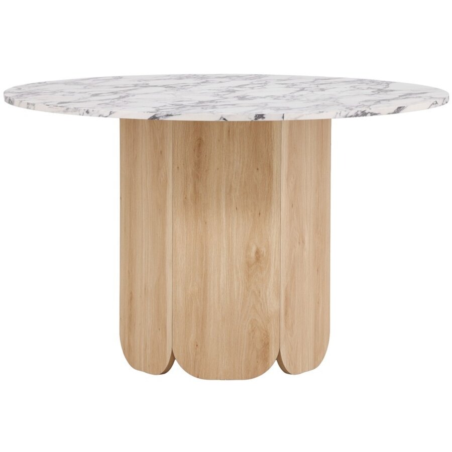 Tekla Grijs Marmer Eettafel Rond Ø120 cm