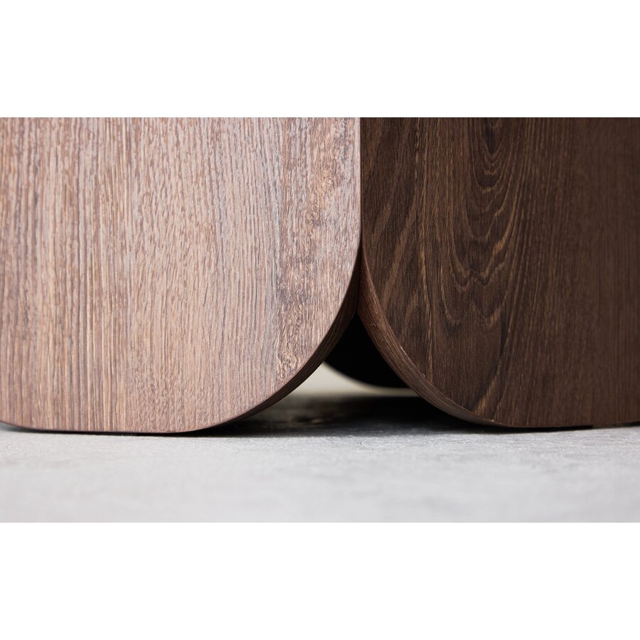 Tekla Mocha Salontafel Rond Ø80 cm