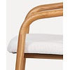 Travis Eetkamerstoel Natural/Wit