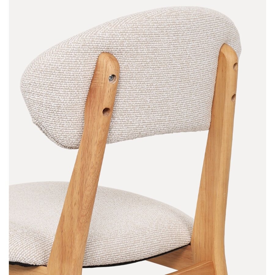 Rupert Eetkamerstoel Natural/Beige