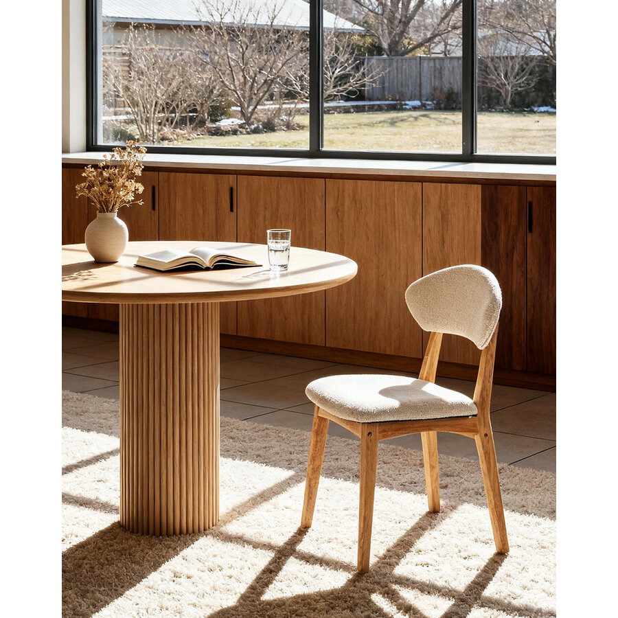 Rupert Eetkamerstoel Natural/Beige