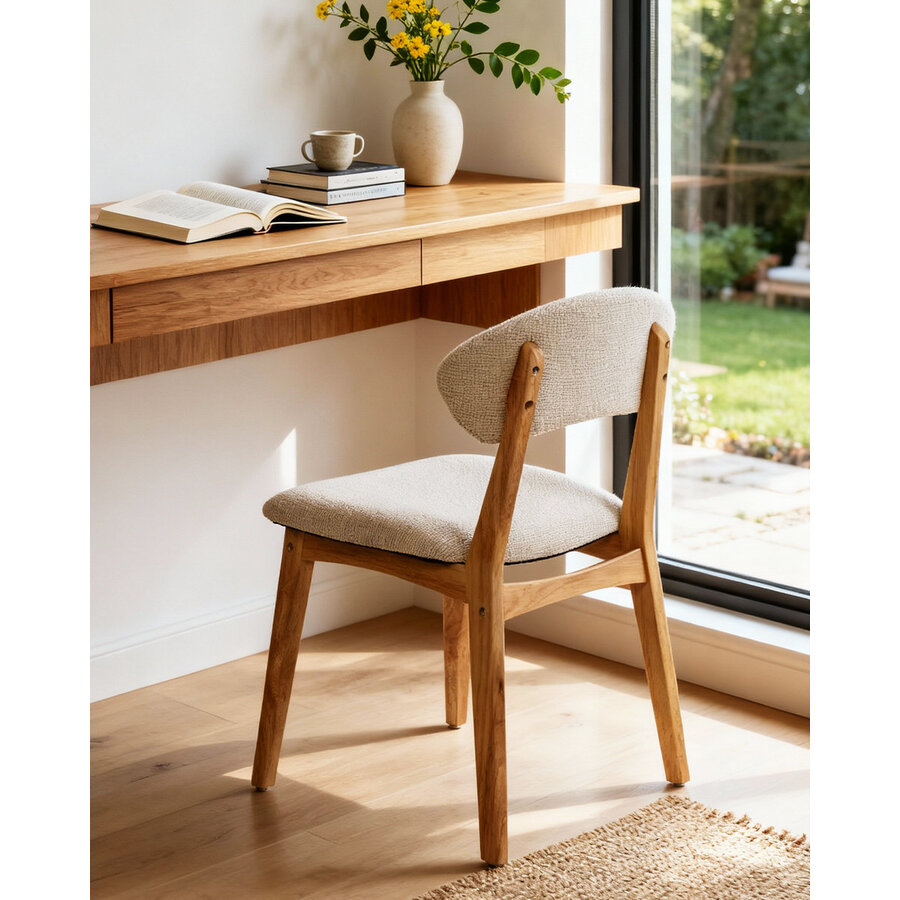 Rupert Eetkamerstoel Natural/Beige