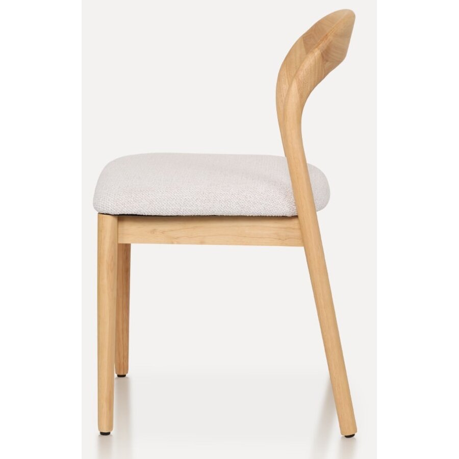 Lydia Eetkamerstoel Natural/Beige