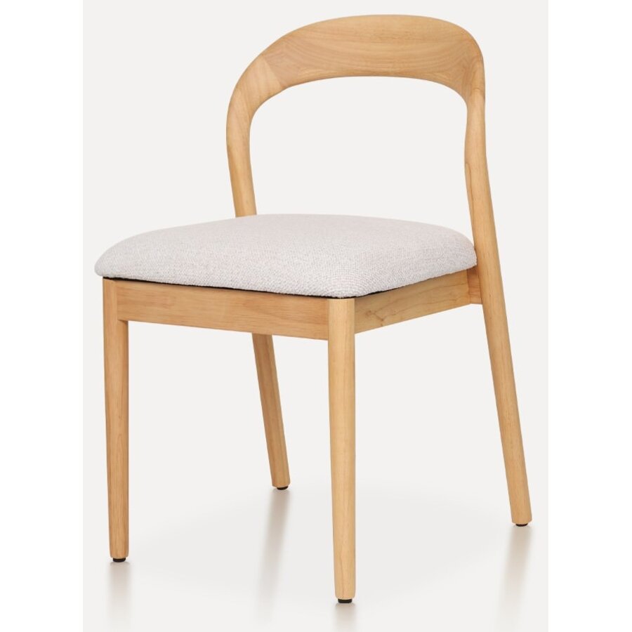 Lydia Eetkamerstoel Natural/Beige