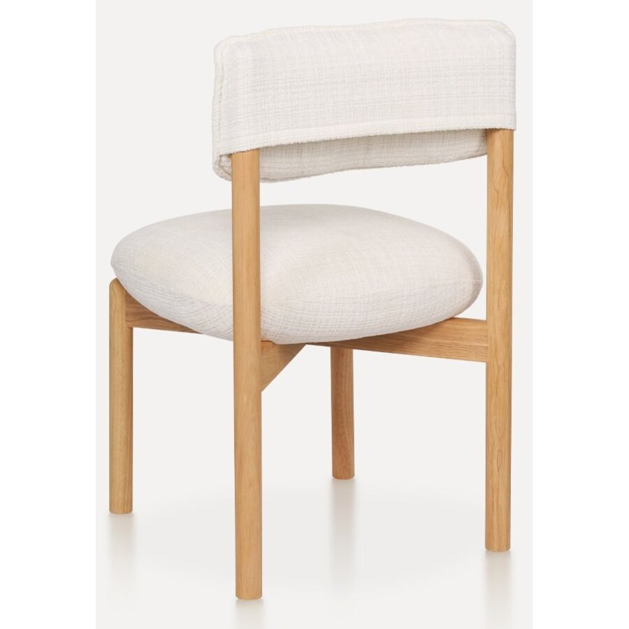 Felix Eetkamerstoel Natural/Creme Felix Eetkamerstoel Natural/Creme