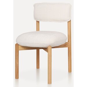 Hjem interiors Felix Eetkamerstoel Natural/Creme